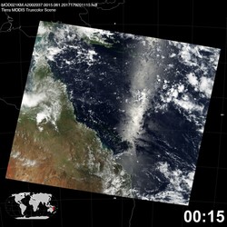 Level 1B Image at: 0015 UTC