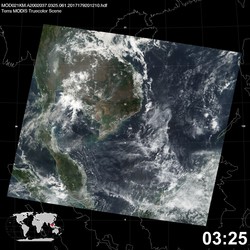 Level 1B Image at: 0325 UTC