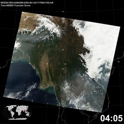 Level 1B Image at: 0405 UTC