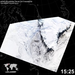 Level 1B Image at: 1525 UTC