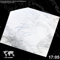 Level 1B Image at: 1705 UTC