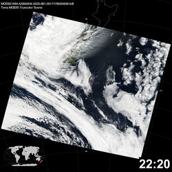 Level 1B Image at: 2220 UTC