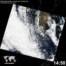 Level 1B Image at: 1450 UTC