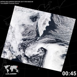 Level 1B Image at: 0045 UTC