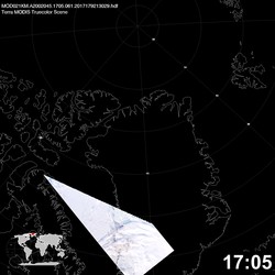 Level 1B Image at: 1705 UTC