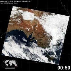 Level 1B Image at: 0050 UTC