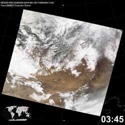 Level 1B Image at: 0345 UTC