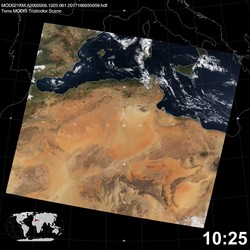 Level 1B Image at: 1025 UTC