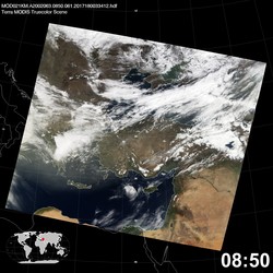 Level 1B Image at: 0850 UTC