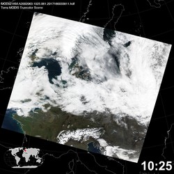 Level 1B Image at: 1025 UTC