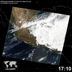 Level 1B Image at: 1710 UTC