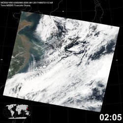 Level 1B Image at: 0205 UTC