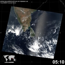 Level 1B Image at: 0510 UTC