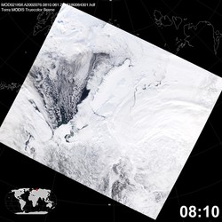 Level 1B Image at: 0810 UTC