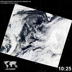 Level 1B Image at: 1025 UTC