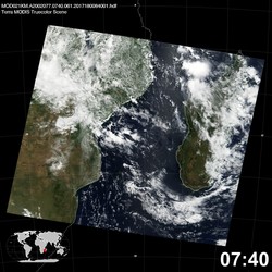 Level 1B Image at: 0740 UTC