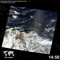 Level 1B Image at: 1450 UTC