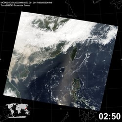 Level 1B Image at: 0250 UTC