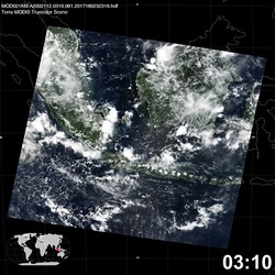 Level 1B Image at: 0310 UTC