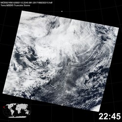 Level 1B Image at: 2245 UTC