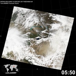 Level 1B Image at: 0550 UTC