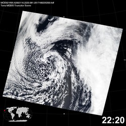 Level 1B Image at: 2220 UTC