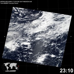 Level 1B Image at: 2310 UTC