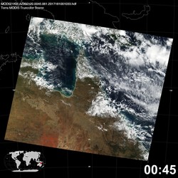 Level 1B Image at: 0045 UTC