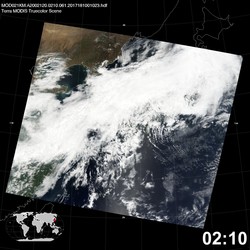 Level 1B Image at: 0210 UTC