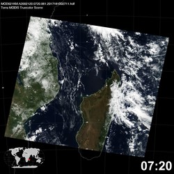 Level 1B Image at: 0720 UTC