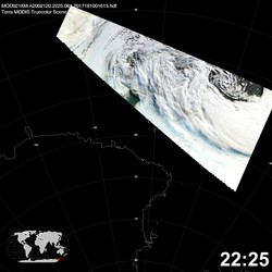 Level 1B Image at: 2225 UTC