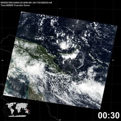 Level 1B Image at: 0030 UTC