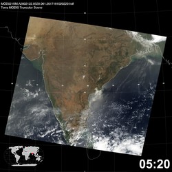 Level 1B Image at: 0520 UTC