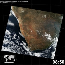 Level 1B Image at: 0850 UTC