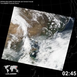 Level 1B Image at: 0245 UTC