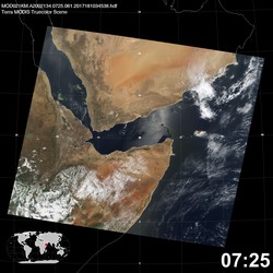 Level 1B Image at: 0725 UTC