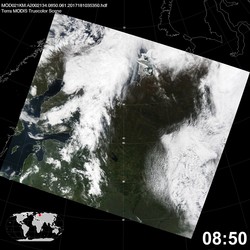 Level 1B Image at: 0850 UTC