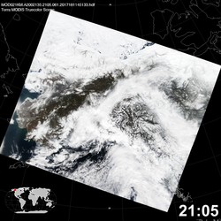 Level 1B Image at: 2105 UTC