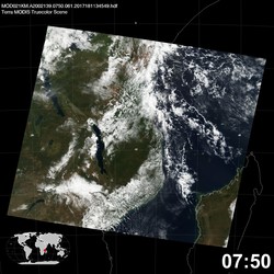 Level 1B Image at: 0750 UTC