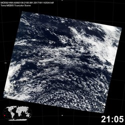 Level 1B Image at: 2105 UTC