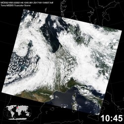 Level 1B Image at: 1045 UTC