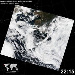 Level 1B Image at: 2215 UTC