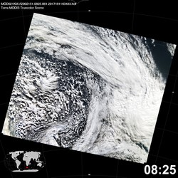 Level 1B Image at: 0825 UTC