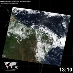 Level 1B Image at: 1310 UTC