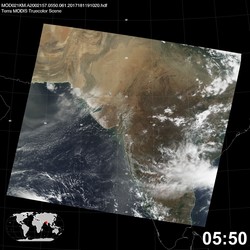 Level 1B Image at: 0550 UTC