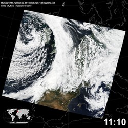 Level 1B Image at: 1110 UTC