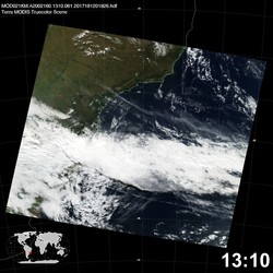 Level 1B Image at: 1310 UTC