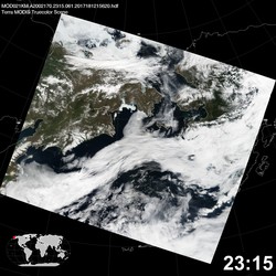 Level 1B Image at: 2315 UTC