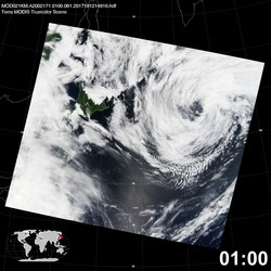 Level 1B Image at: 0100 UTC