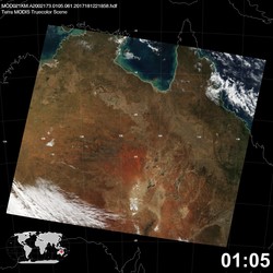 Level 1B Image at: 0105 UTC